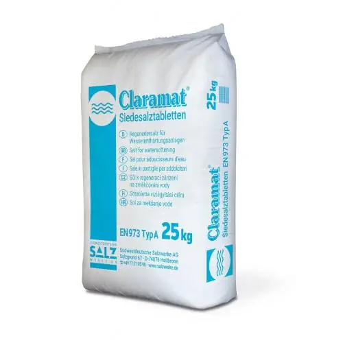 Claramat sol za omekšivače vode 25kg